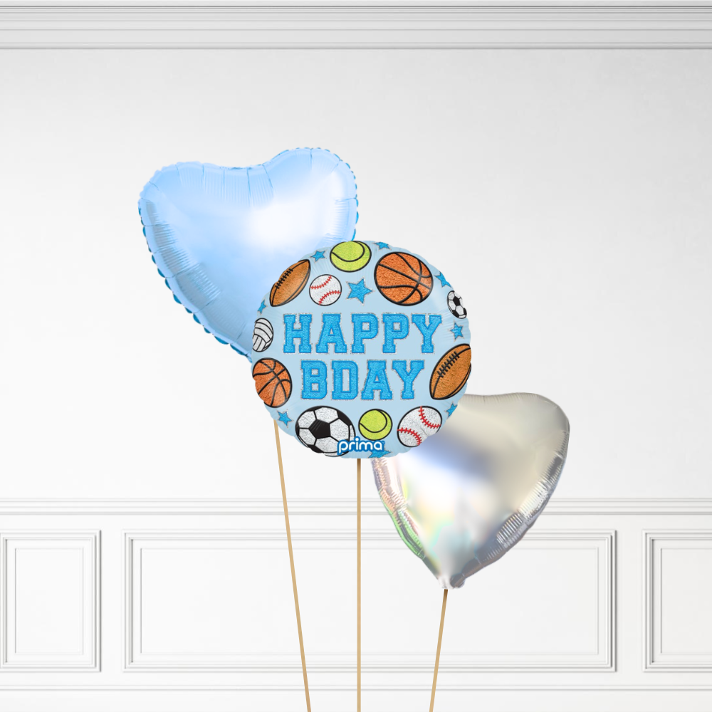 Sports Birthday - Helium Bunch