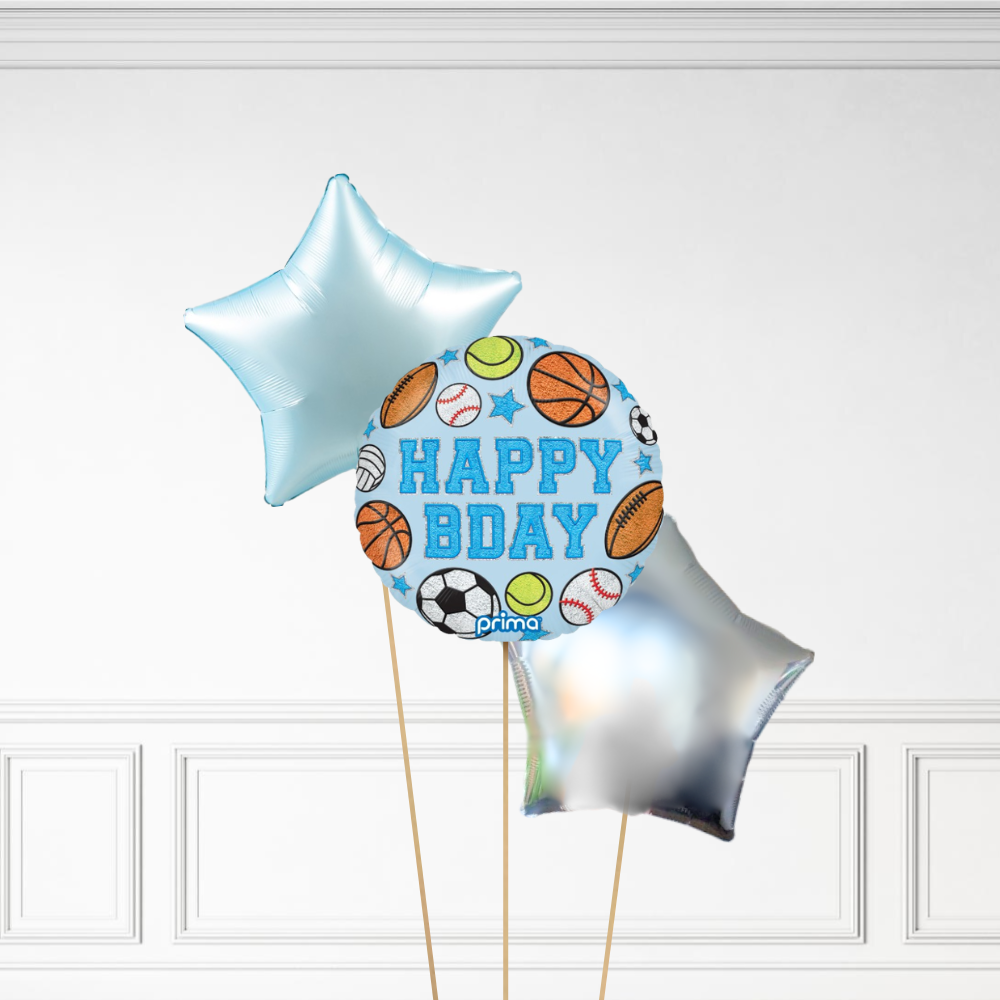 Sports Birthday - Helium Bunch