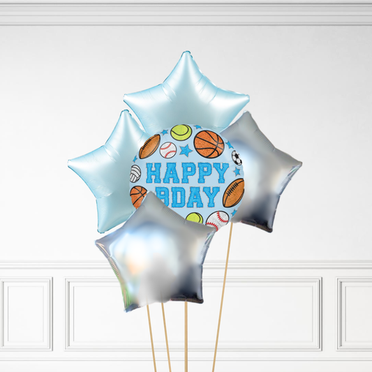 Sports Birthday - Helium Bunch