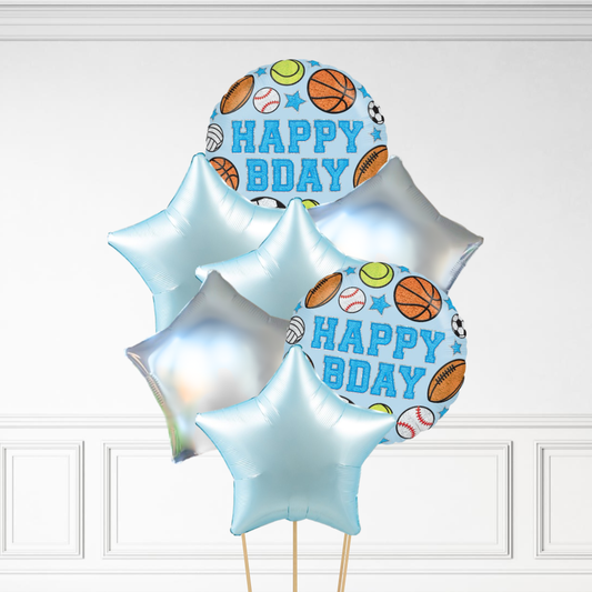 Sports Birthday - Helium Bunch