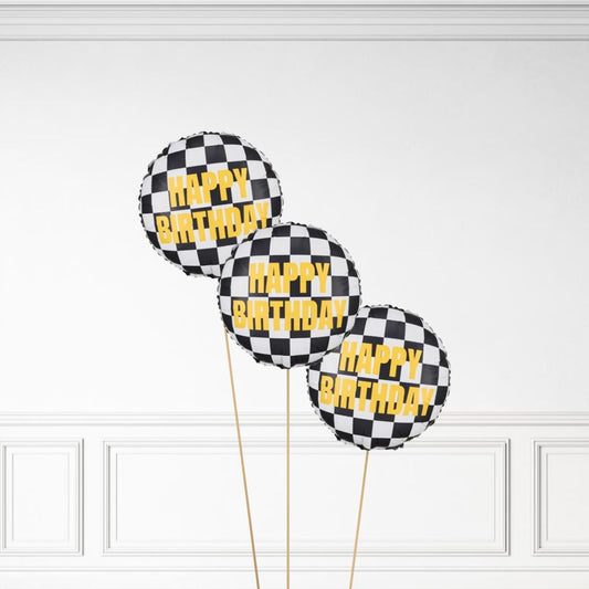 Racing Birthday - Helium Bunch