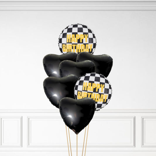 Racing Birthday - Helium Bunch