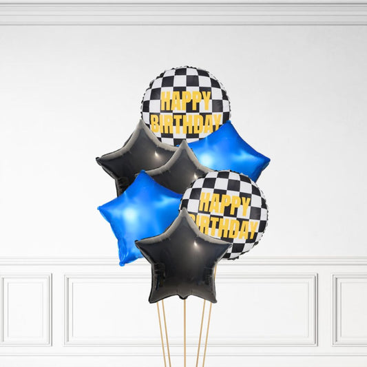 Racing Birthday - Helium Bunch