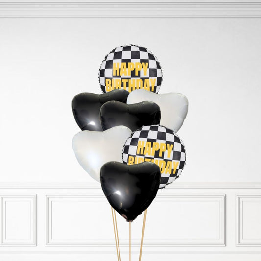 Racing Birthday - Helium Bunch