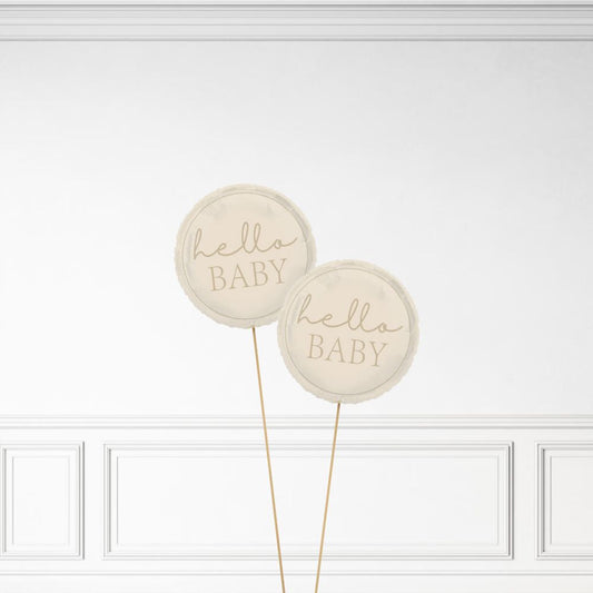 Hello Baby - Helium Balloon Bunch
