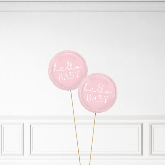 Hello Baby - Helium Balloon Bunch