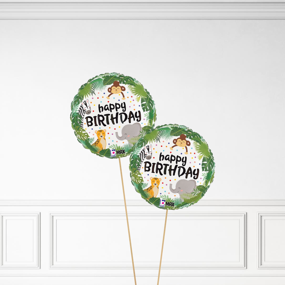 Jungle Birthday - Helium Bunch
