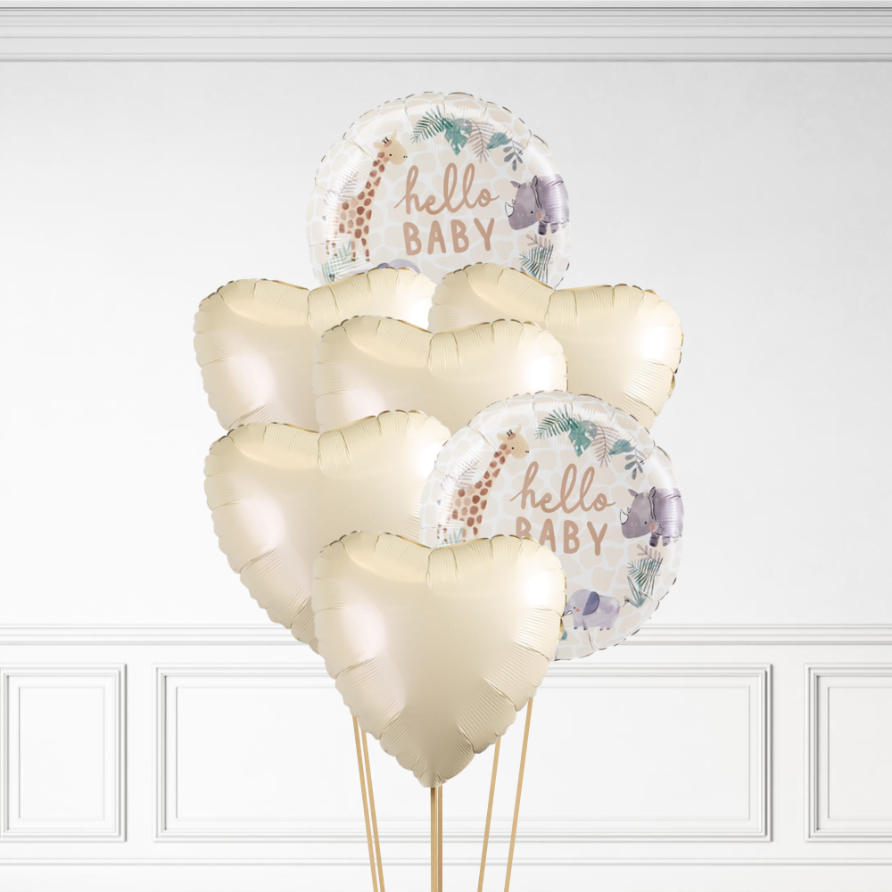 Jungle Hello Baby - Helium Bunch