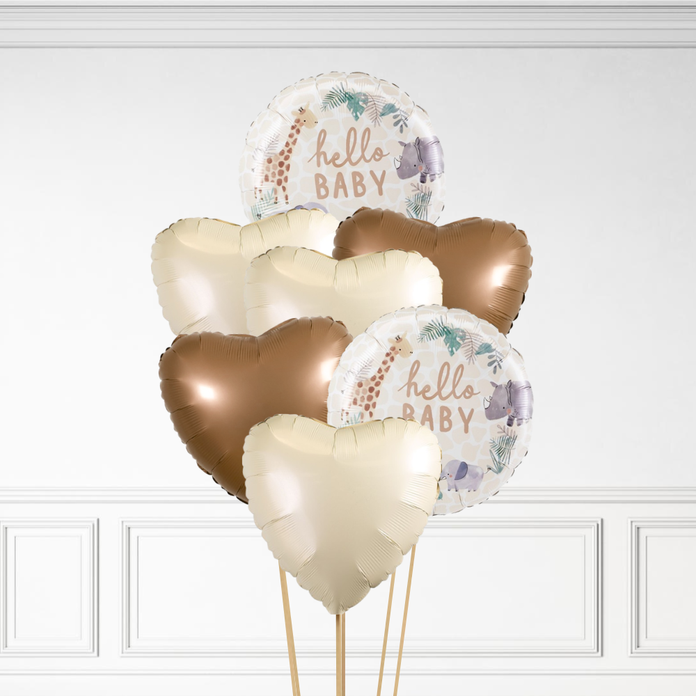 Jungle Hello Baby - Helium Bunch