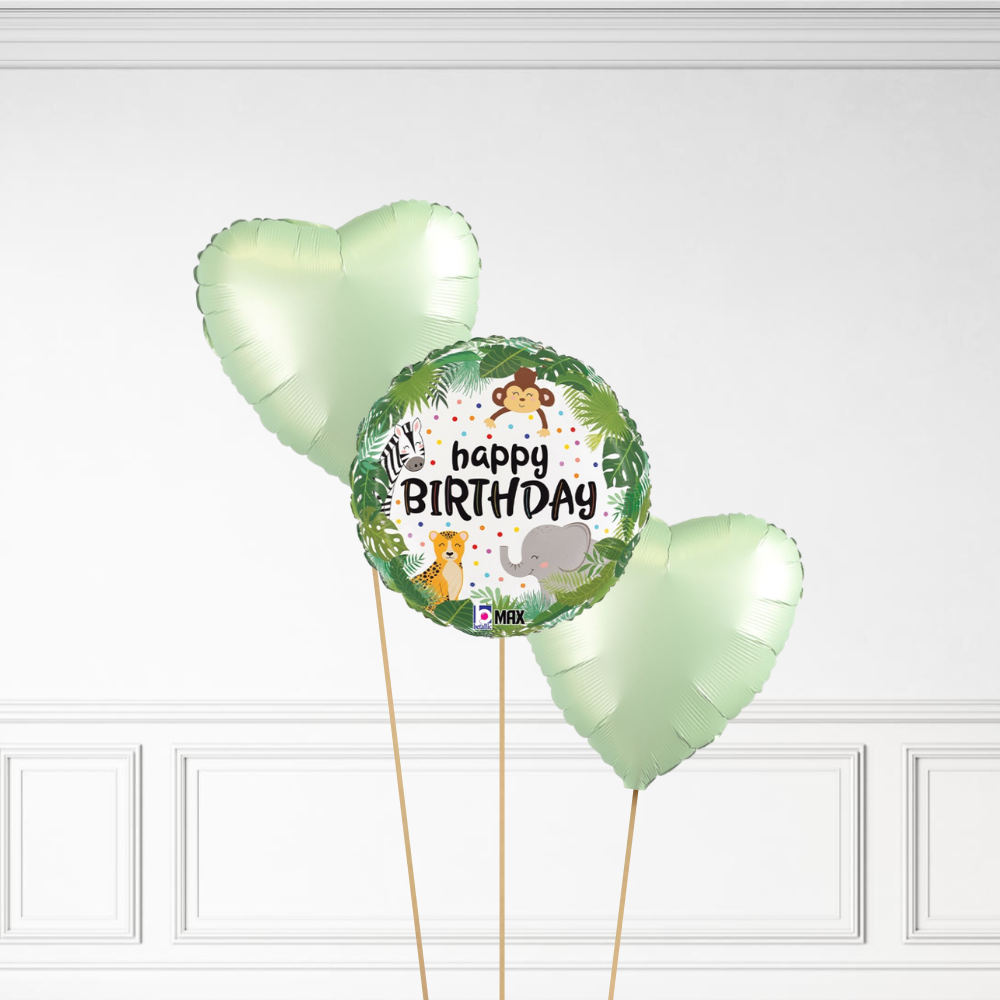 Jungle Birthday - Helium Bunch