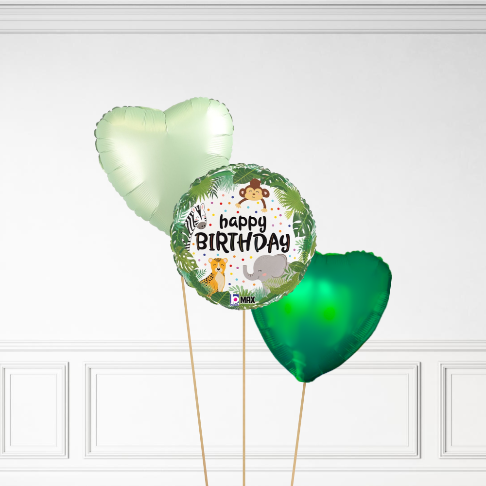 Jungle Birthday - Helium Bunch