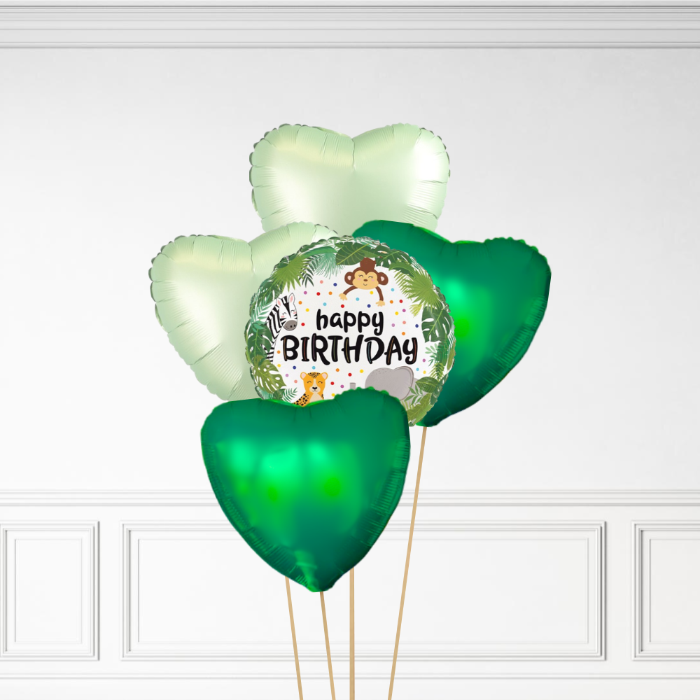 Jungle Birthday - Helium Bunch