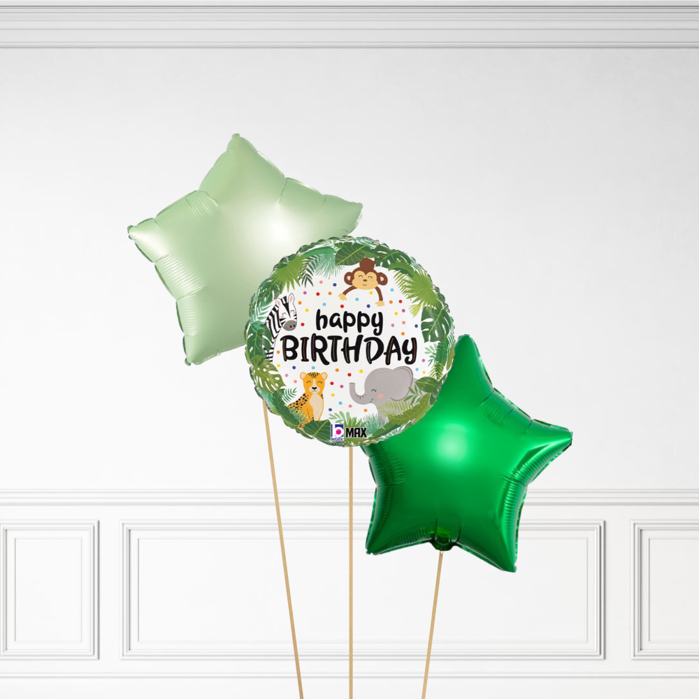 Jungle Birthday - Helium Bunch