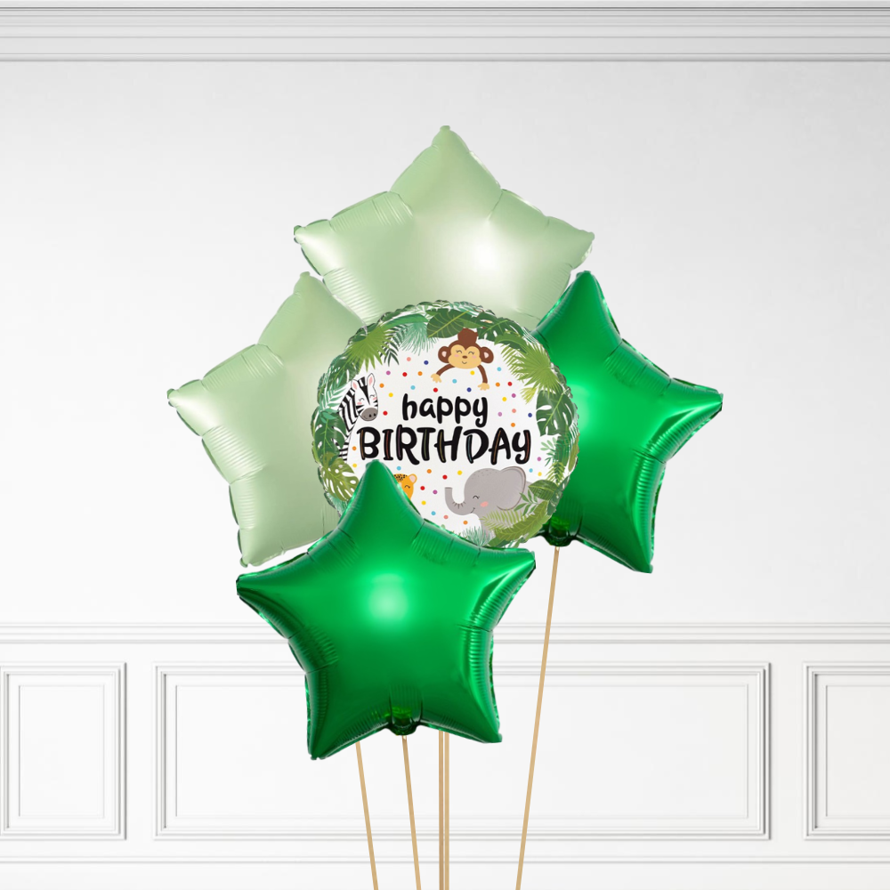 Jungle Birthday - Helium Bunch