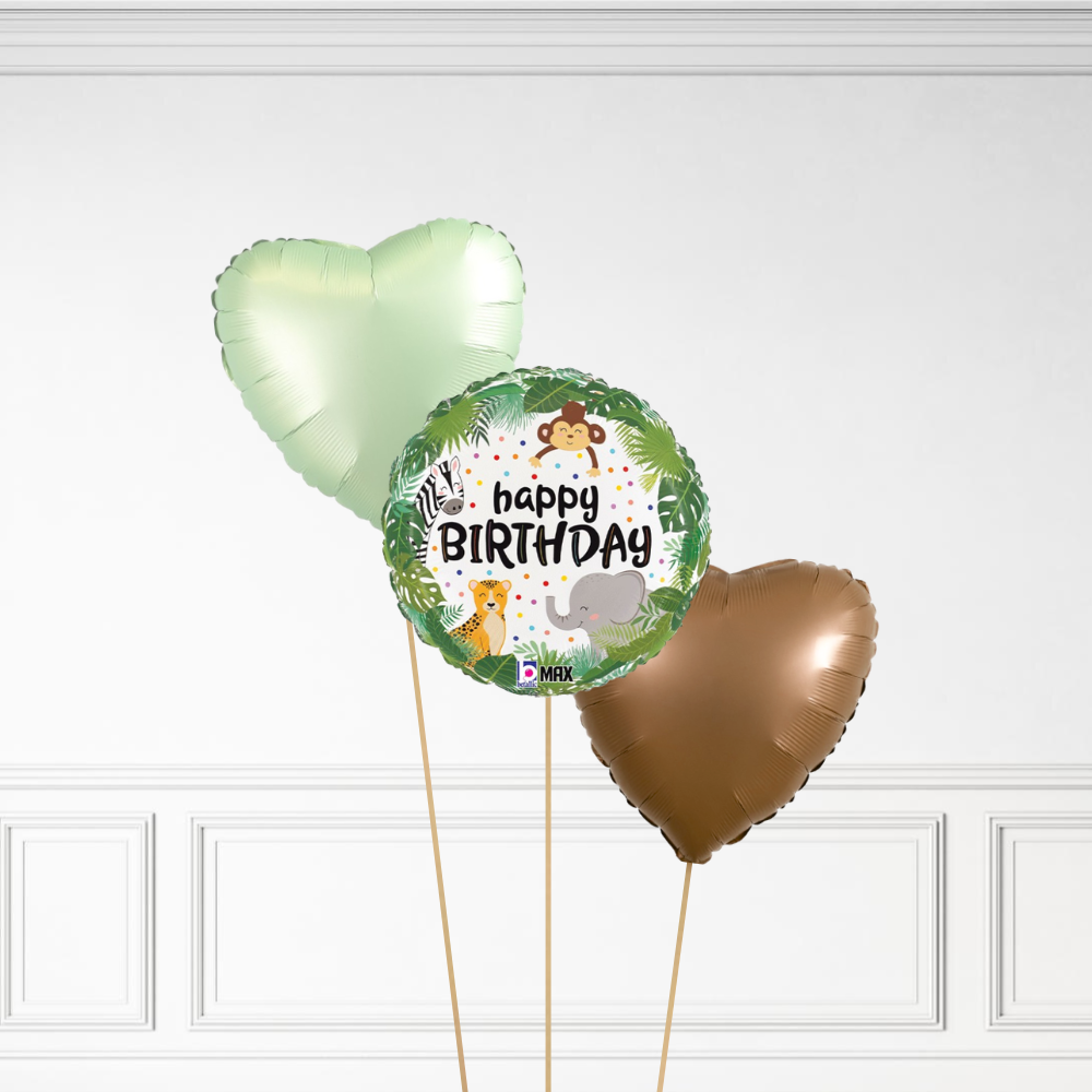 Jungle Birthday - Helium Bunch