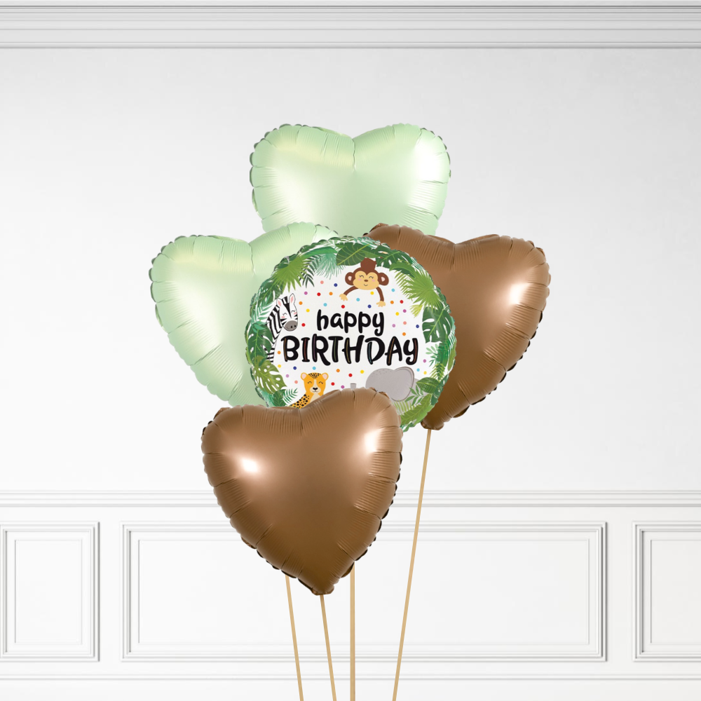 Jungle Birthday - Helium Bunch