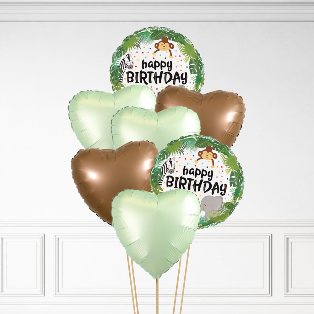 Jungle Birthday - Helium Bunch
