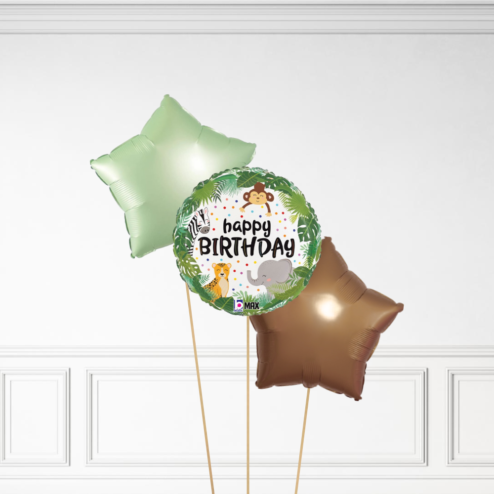 Jungle Birthday - Helium Bunch