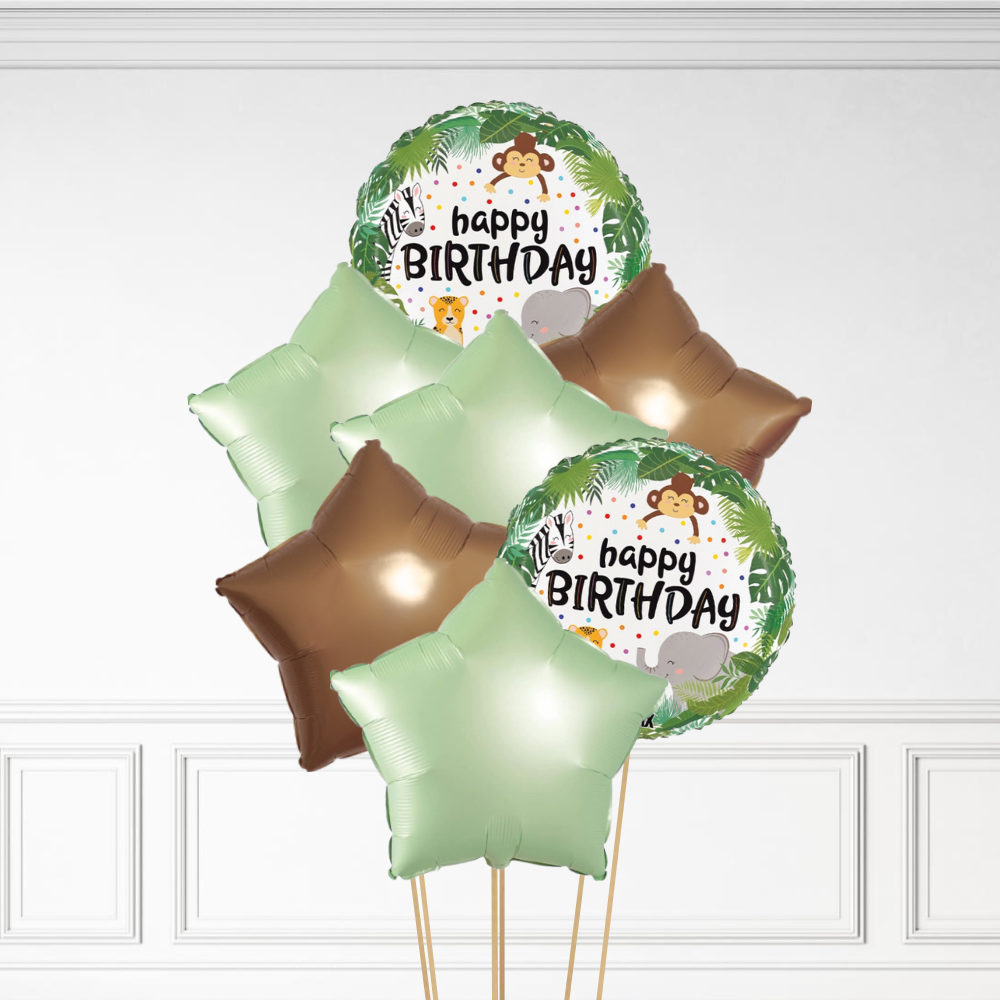 Jungle Birthday - Helium Bunch