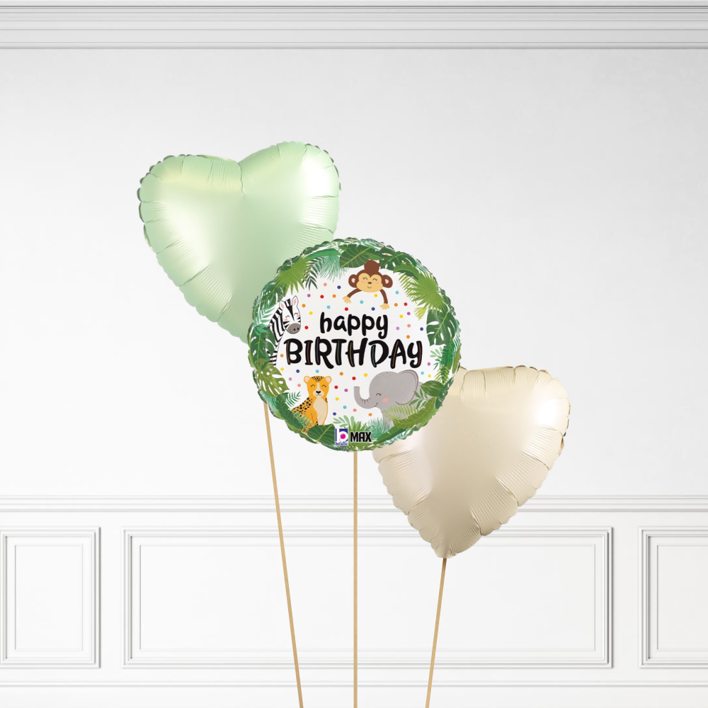 Jungle Birthday - Helium Bunch