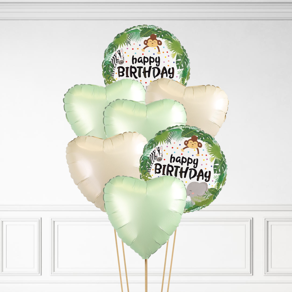 Jungle Birthday - Helium Bunch