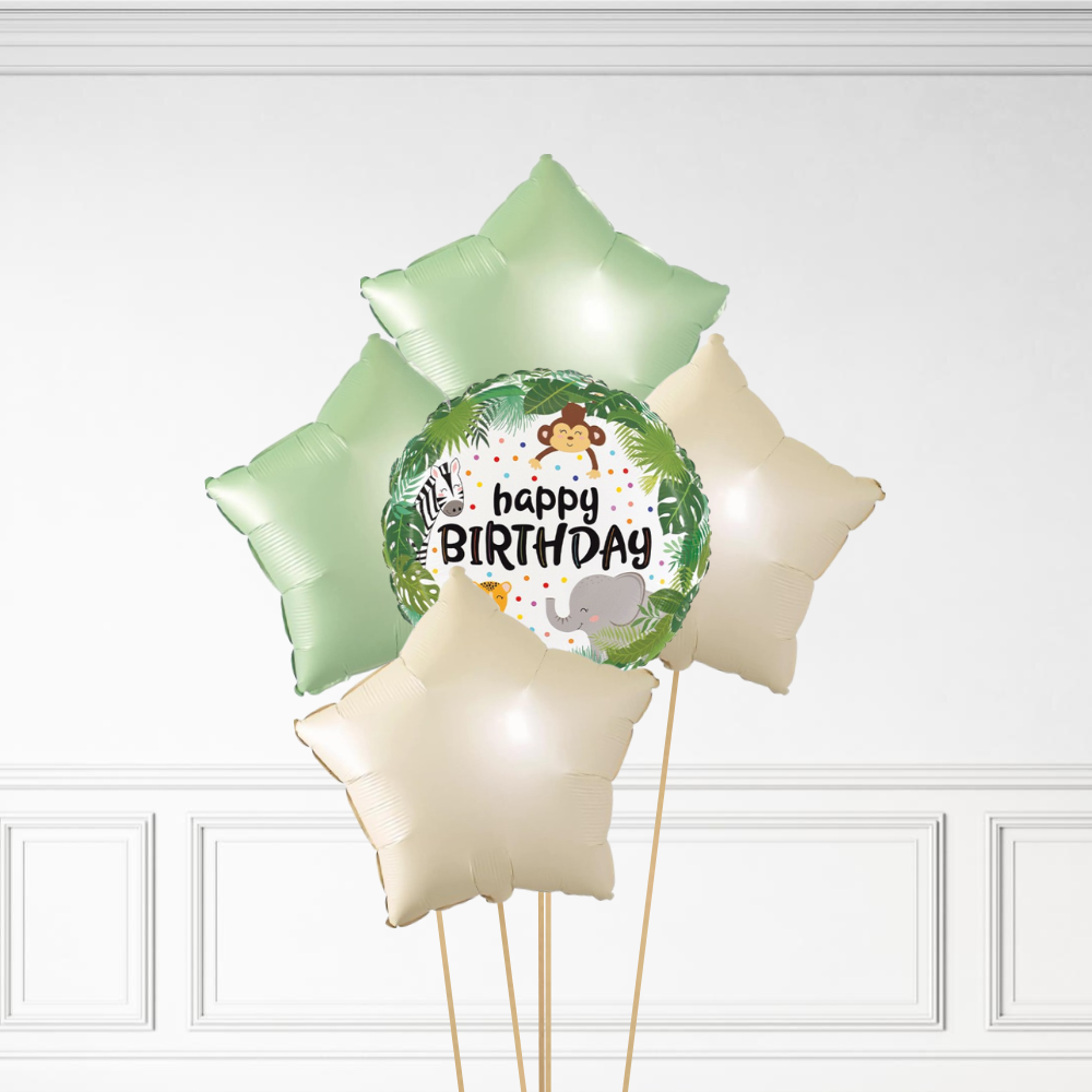 Jungle Birthday - Helium Bunch