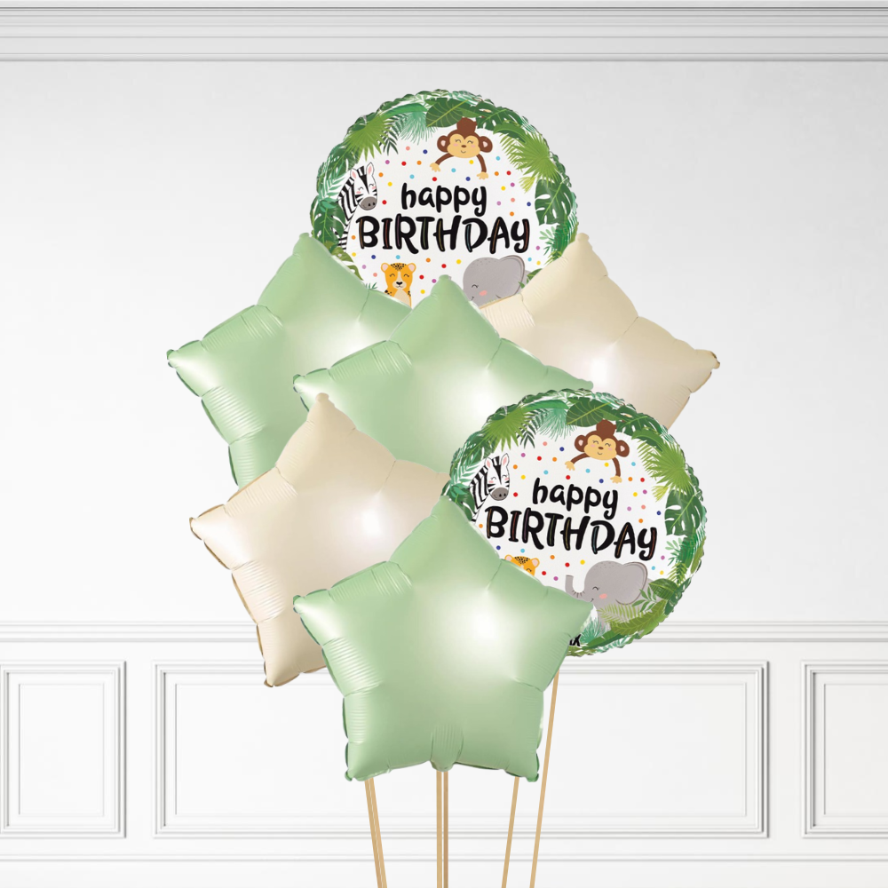 Jungle Birthday - Helium Bunch