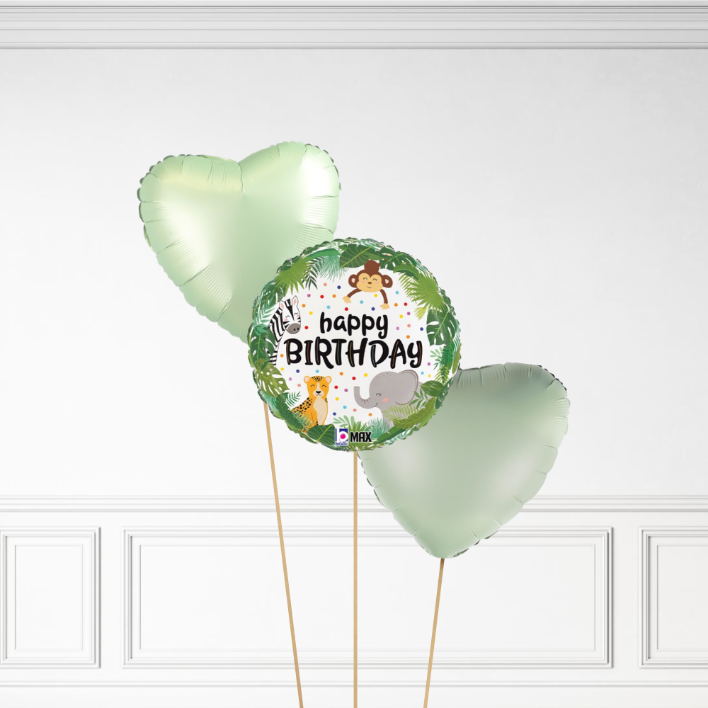 Jungle Birthday - Helium Bunch