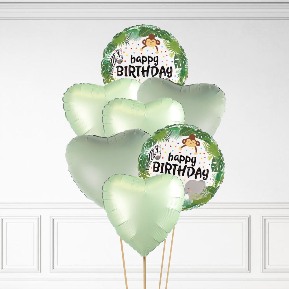 Jungle Birthday - Helium Bunch
