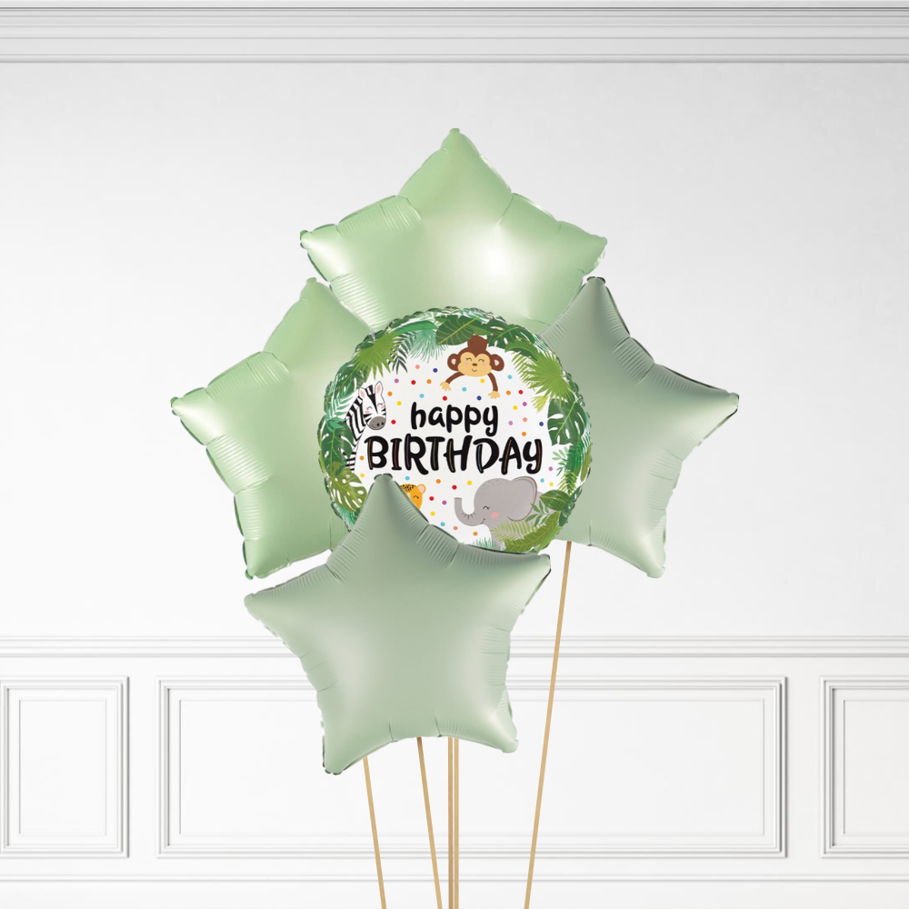 Jungle Birthday - Helium Bunch
