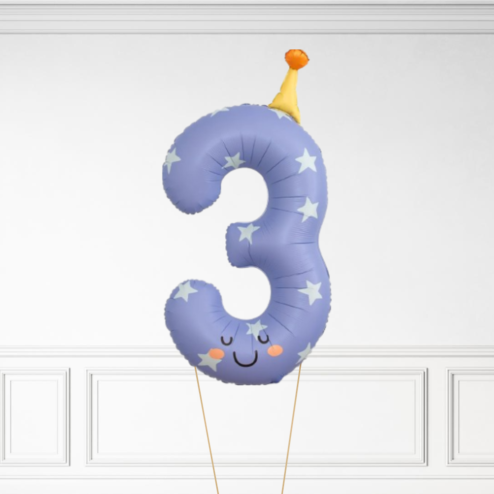 Party Hat 34" - Helium Number