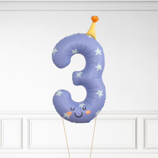 Party Hat 34" - Helium Number