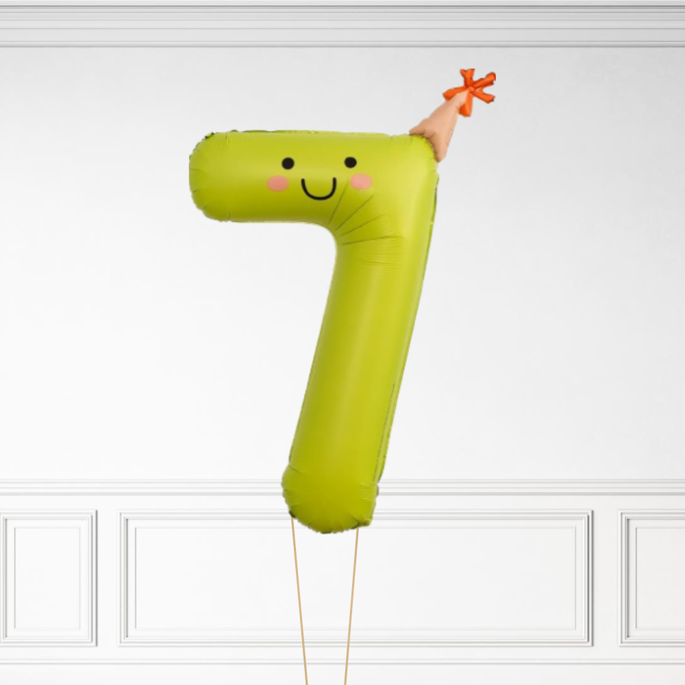 Party Hat 34" - Helium Number