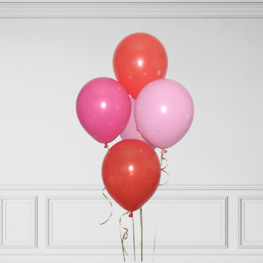 Helium Latex Balloon Bunch image 3